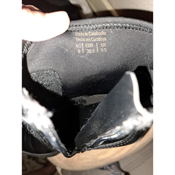 New-GORGEOUS AND SASSY! Aldo Bolder Ankle Chain Platform Boots Sz 8 - Picture 12 of 16